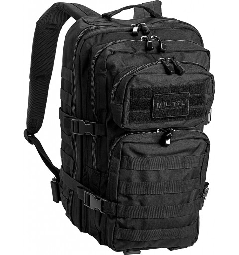 MIL TEC MOCHILA US ASSAULT PACK SM NEGRA 20 L