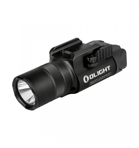 OLIGHT Linterna LED para arma corta con puntero verde Baldr Pro R 1.350 lúmenes