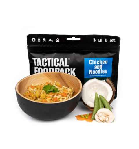 RACION DE EMERGENCIA DE POLLO CON FIDEOS FOODPACK®