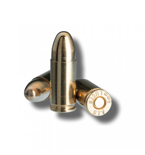 Munición STV Scorpio - 9mm. FMJ - 124 grains