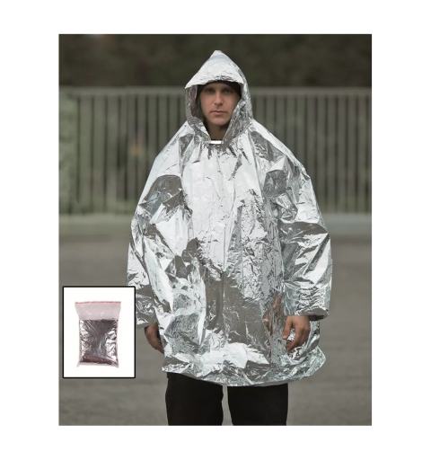 MIL TEC PONCHO DE SUPERVIVENCIA