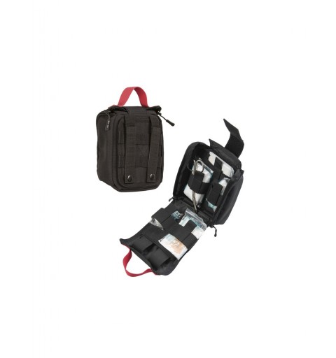 MIL TEC BOTIQUIN IFAK NEGRO MOLLE LASER CUT