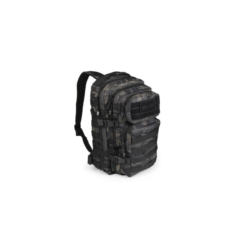 MIL TEC MOCHILA TACTICA ASSAULT PACK SM DARK CAMO 20 LITROS