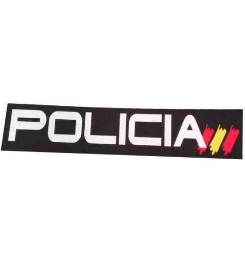 PARCHE SERIPLANO POLICIA NACIONAL 24x5 cms CON VELCRO