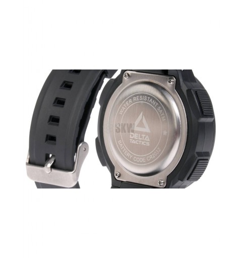 RELOJ TACTICO DELTA TACTICS MULTIFUNCION NEGRO DTTW007