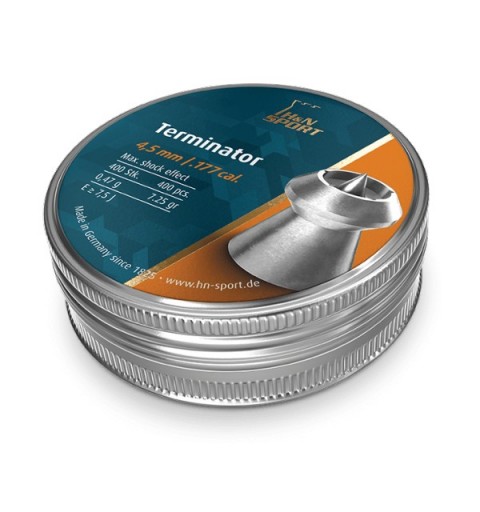 BALINES H&N TERMINATOR 4,5 (400) 0,47 g