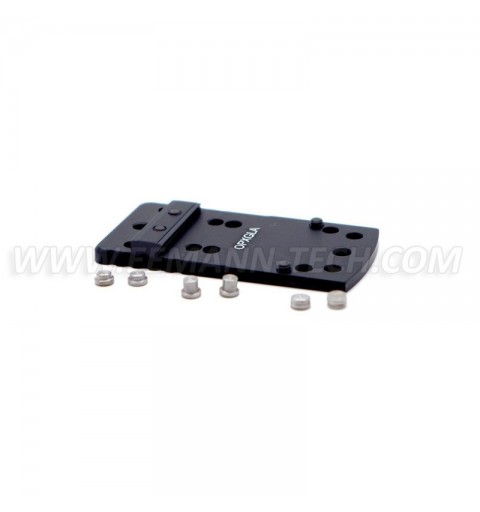 BASE TONI SYSTEM COLA MILANO GLOCK  ALUMINIO TYPE A PUNTOS ROJOS OPXGLA