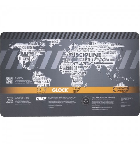 ALFOMBRILLA GLOCK TRAINING BLACK