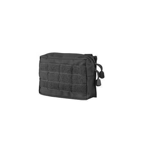MIL TEC POUCH MOLLE Y CINTO NEGRO 17 x 5 x 12 cm