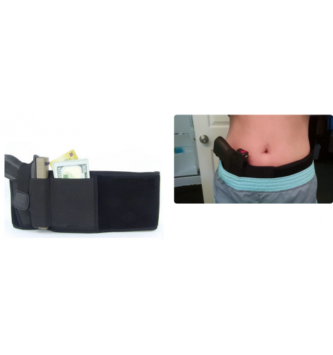 FAJA TACTICA PORTA ARMA SUBCOMPACTA USO ENCUBIERTO 117*12,5cm