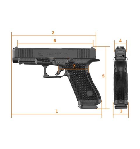 PISTOLA GLOCK 17 GEN6 9X19