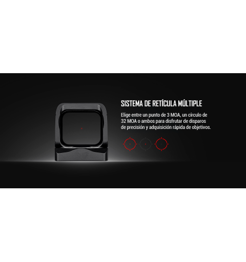 OSIGHT X GN VISOR DE PUNTO VERDE MULTIRETICULA