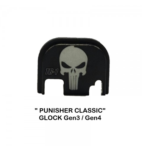 PLACA CORREDERA TR1 GLOCK "PUNISHER CLASSIC"
