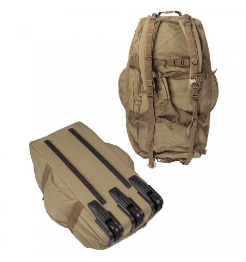 MIL TEC TROLLEY COMBAT CON RUEDAS Y ARNES MOCHILA