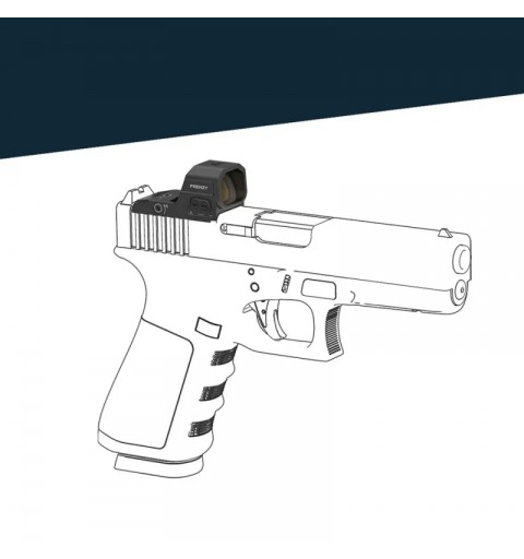 VECTOR OPTICS FRENZY 1x16x21 PARA GLOCK MOS