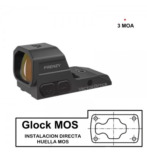 VECTOR OPTICS FRENZY 1x16x21 PARA GLOCK MOS