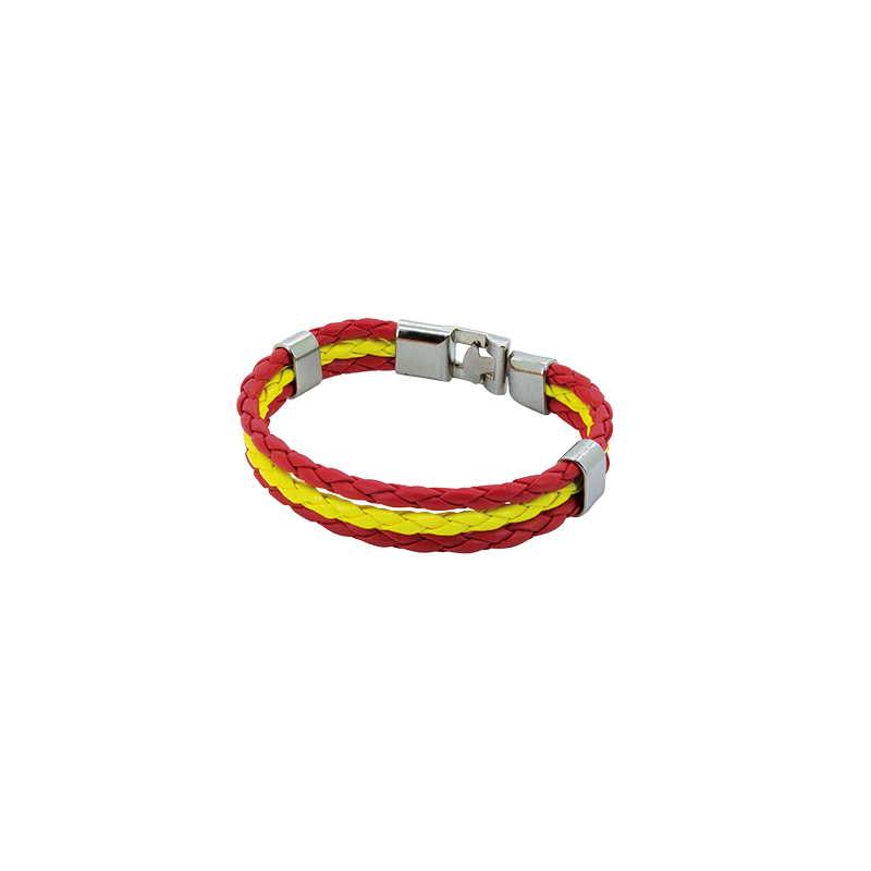 PULSERA ESPAÑA TRENZADA