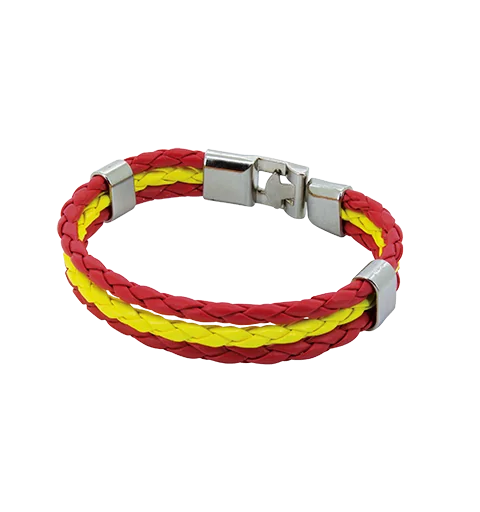 PULSERA ESPAÑA TRENZADA