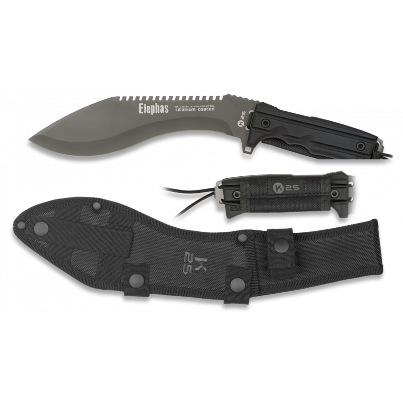 MACHETE K25 ELEPHAS. NEGRO...