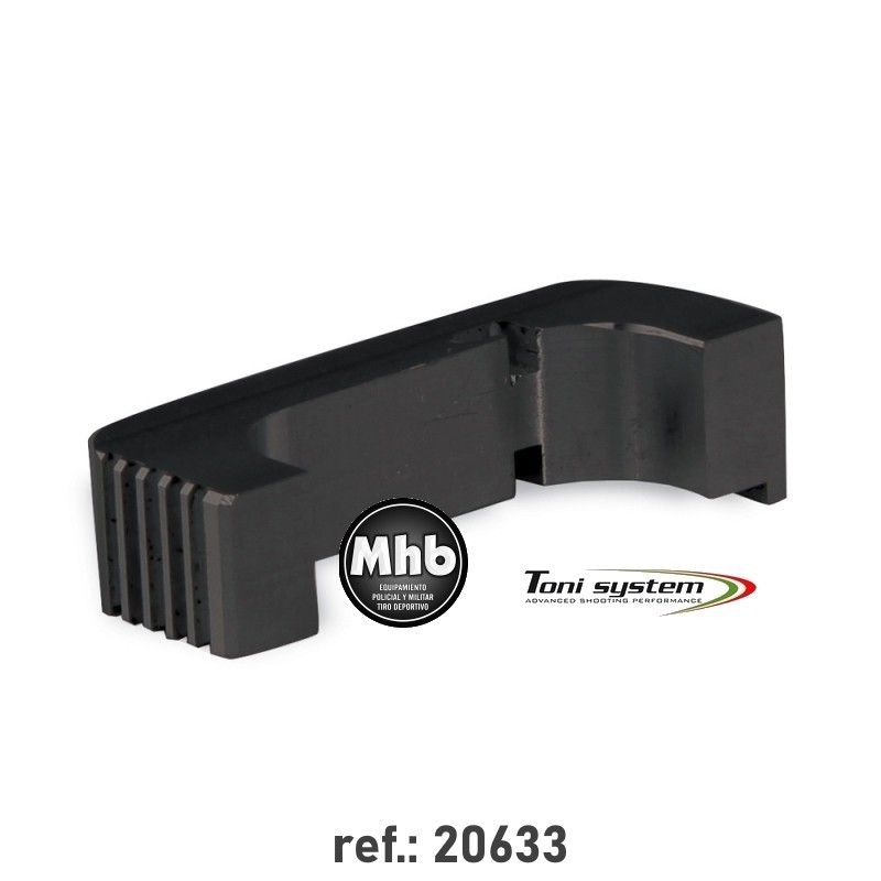 RETENIDA CARGADOR GLOCKSTORE EXTENDIDA ROJO GLOCK GEN4/5