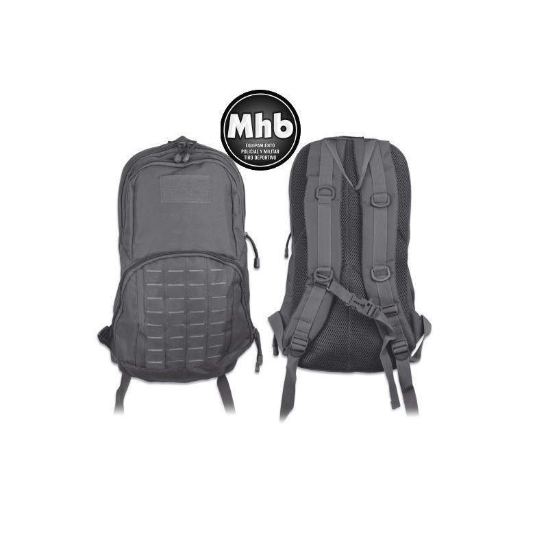 MOCHILA BARBARIC NEGRA 30 L CORTE LASER