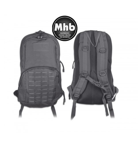 MOCHILA BARBARIC NEGRA 30 L CORTE LASER