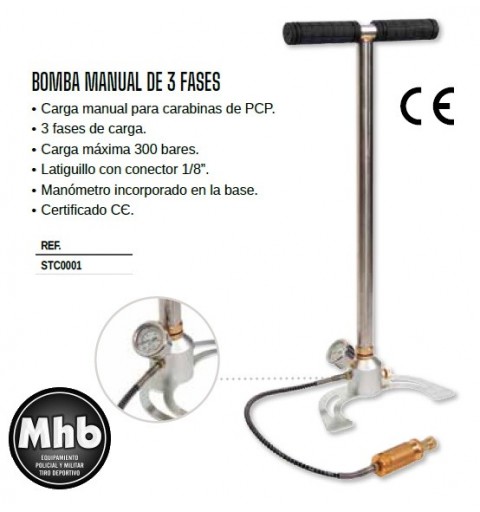 BOMBA MANUAL 3 FASES STINGER PARA PCP