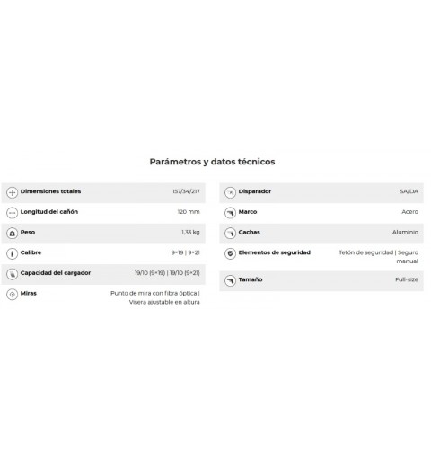 PISTOLA CZ SHADOW 2 OPTIC READY CL.9MM