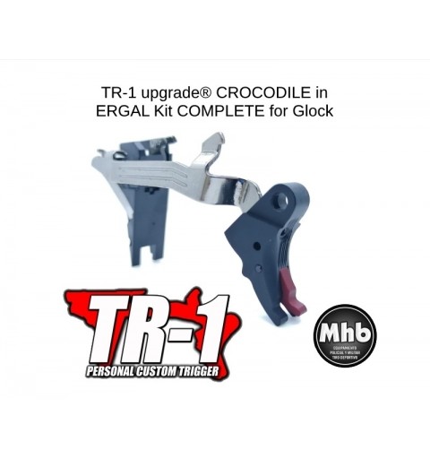 TR-1 upgrade® CROCODILE™ en ERGAL KIT COMPLETO para Glock Gen 5