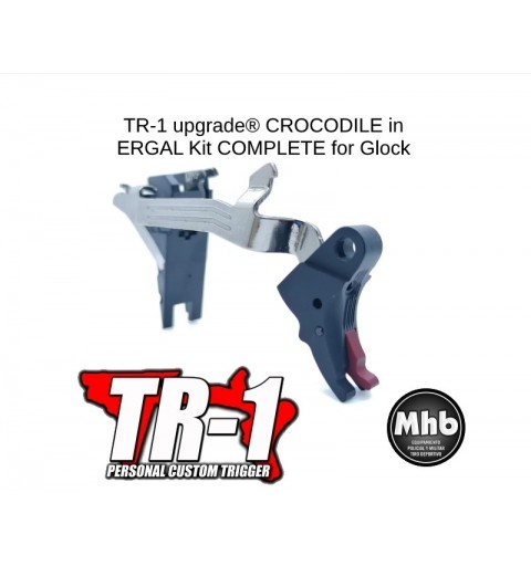 TR-1 upgrade® CROCODILE™ en ERGAL KIT COMPLETO para Glock Gen 5