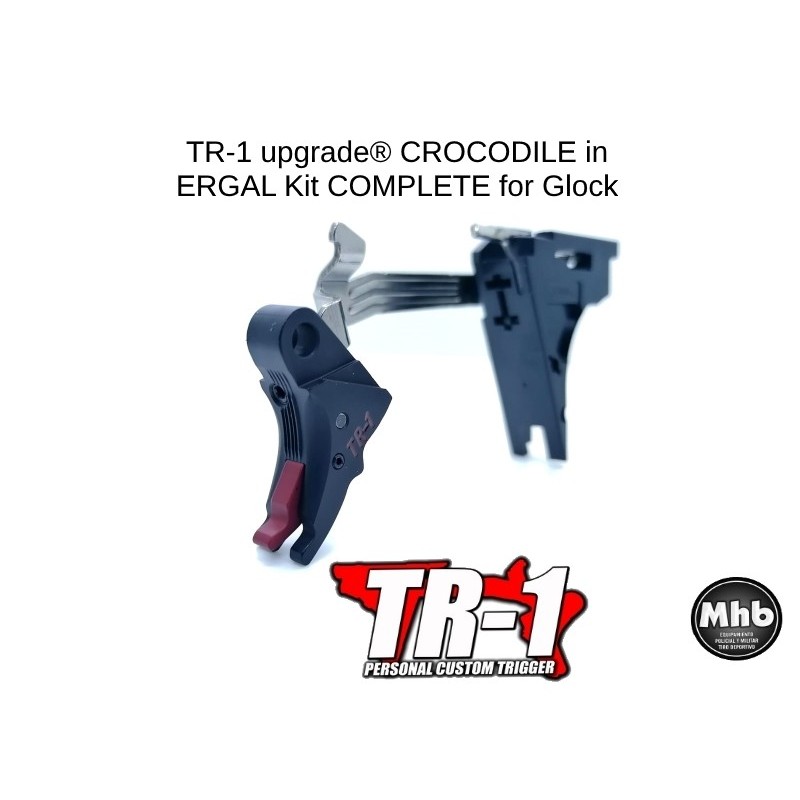 TR-1 upgrade® CROCODILE™ en ERGAL KIT COMPLETO para Glock Gen 5