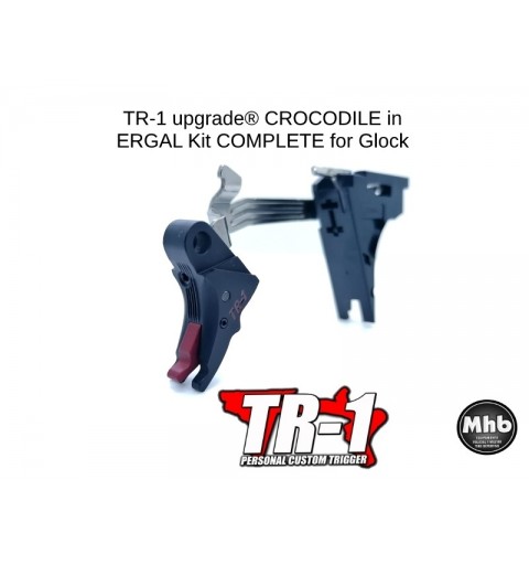 TR-1 upgrade® CROCODILE™ en ERGAL KIT COMPLETO para Glock Gen 5