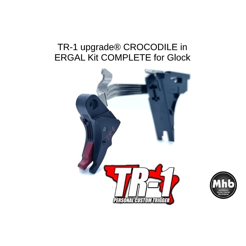 TR-1 upgrade® CROCODILE™ en ERGAL KIT COMPLETO para Glock Gen 5