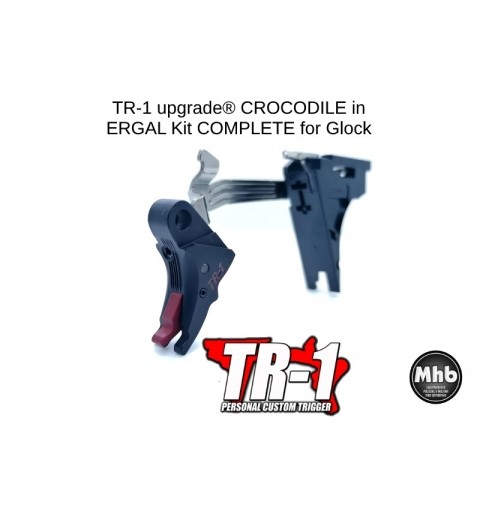 TR-1 upgrade® CROCODILE™ en ERGAL KIT COMPLETO para Glock Gen 5