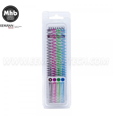 EEMANN TECH PAQUETE DE MUELLES PROGRESIVOS PARA 1911/2011 5" Y CLONES STANDAR MINOR