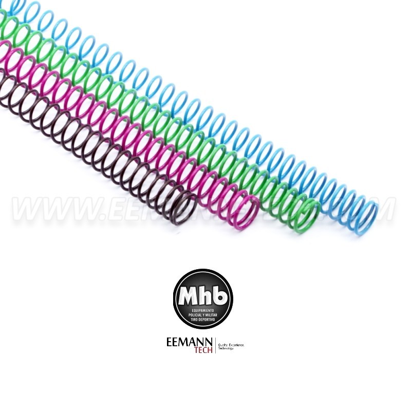 EEMANN TECH PAQUETE DE MUELLES PROGRESIVOS PARA 1911/2011 5" Y CLONES STANDAR MINOR