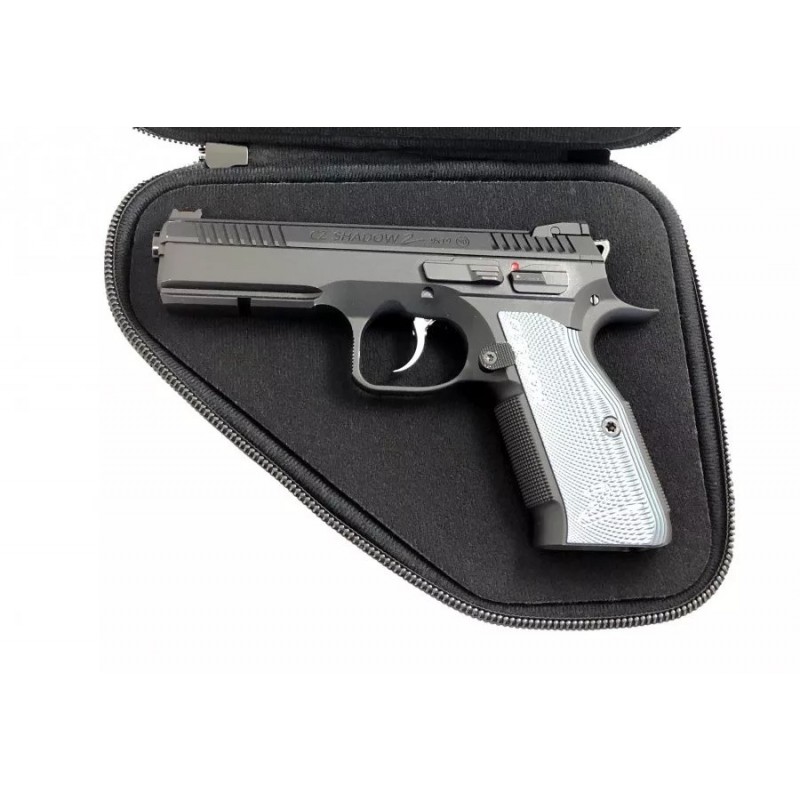 DAA ESTUCHE PARA PISTOLA ACABADO FIBRA DE CARBONO EVA