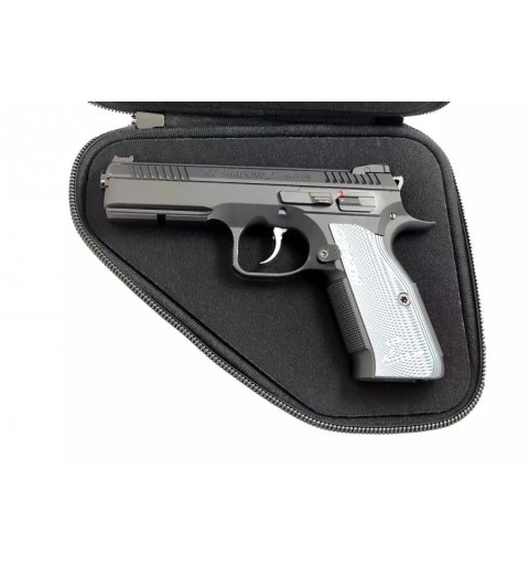 DAA ESTUCHE PARA PISTOLA ACABADO FIBRA DE CARBONO EVA