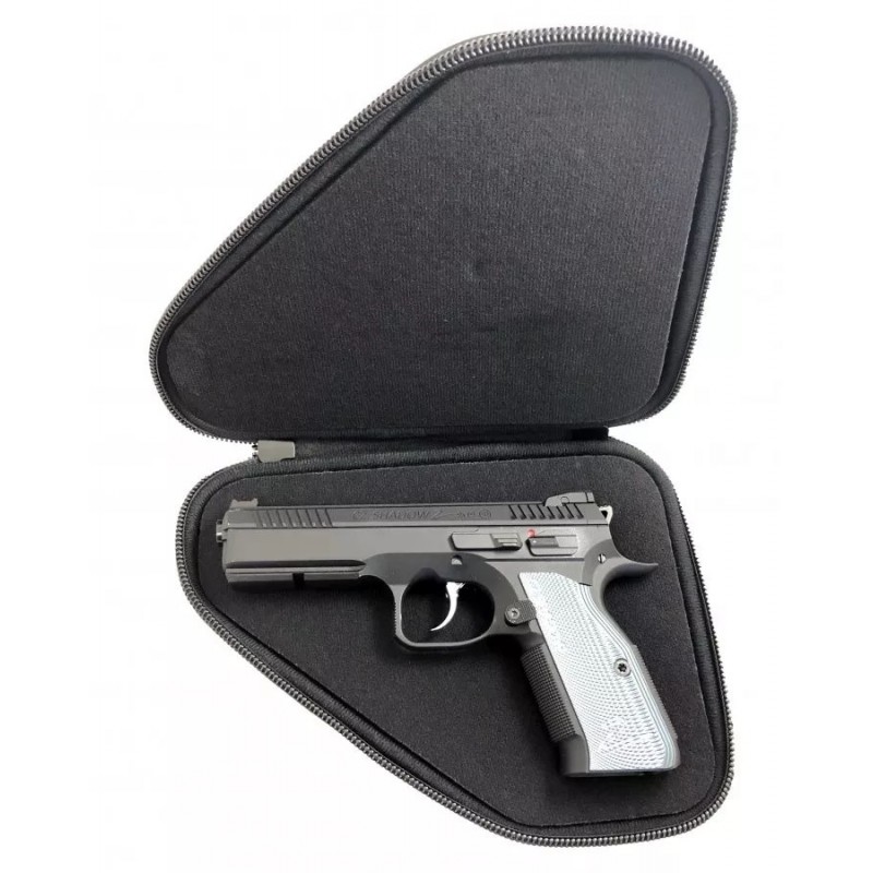 DAA ESTUCHE PARA PISTOLA ACABADO FIBRA DE CARBONO EVA