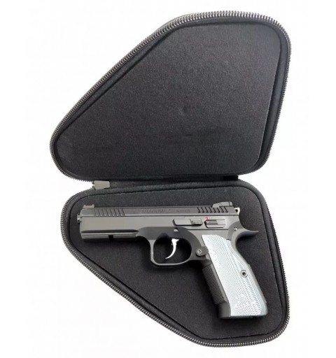 DAA ESTUCHE PARA PISTOLA ACABADO FIBRA DE CARBONO EVA
