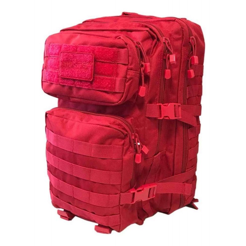 MIL TEC MOCHILA DE ASALTO 36 LITROS ROJA