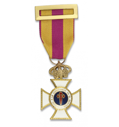 MEDALLA A LA CONSTANCIA EN EL SERVICIO ORO