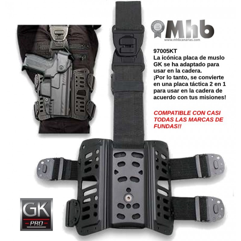 GK PRO PLACA TACTICA PARA MUSLO