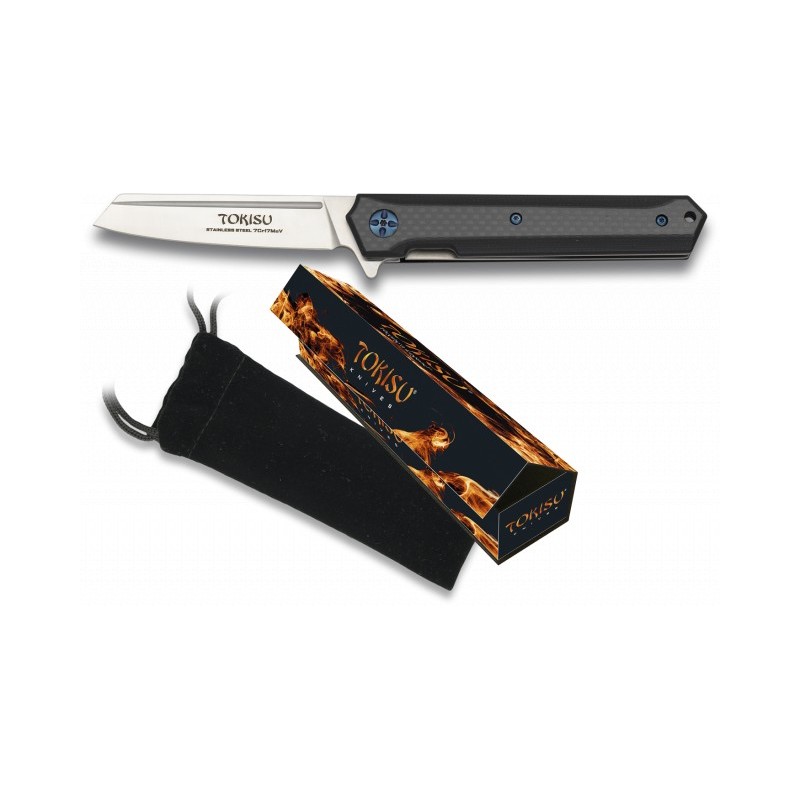 NAVAJA G10 TOKISU. Hoja: 9 cm