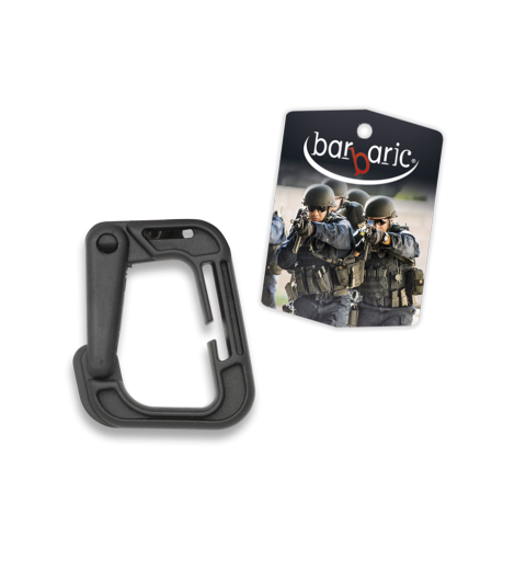 MOSQUETON NEGRO ABS 5,7 CM